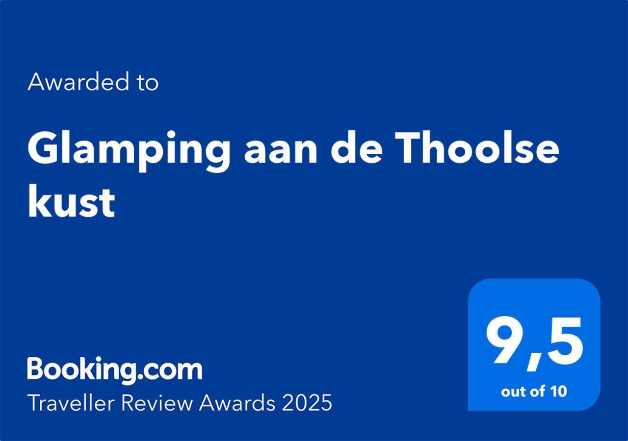 Glamping Aan De Thoolse Kust Hotel Poortvliet Екстериор снимка